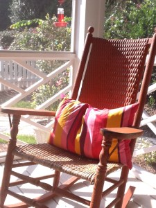 Orange Rocker in great light